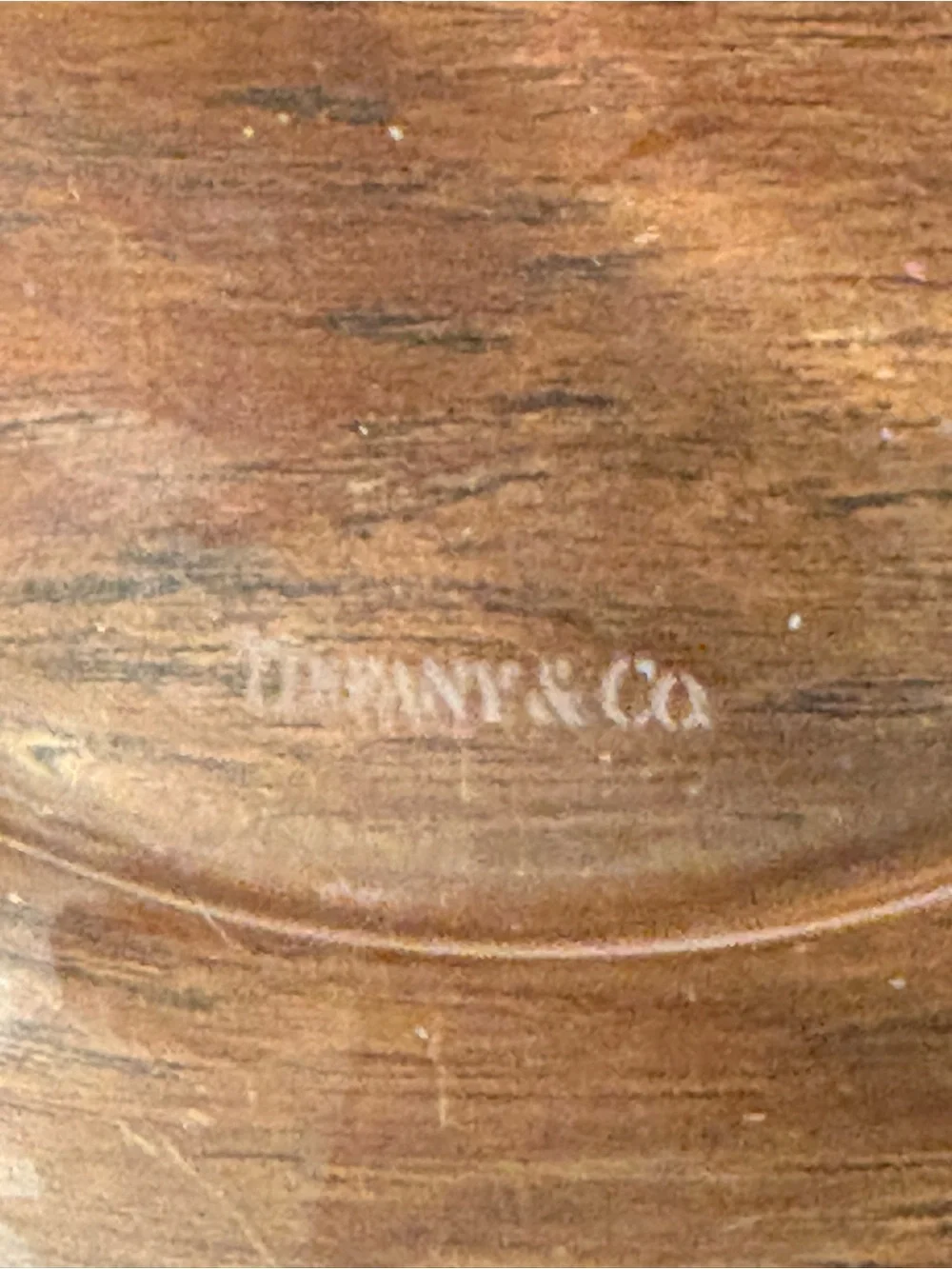 Tiffany and Co.  Solid Crystal Square Bowl Dish No Box